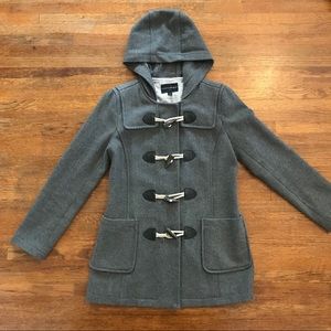 Banana Republic Gray Toggle Coat